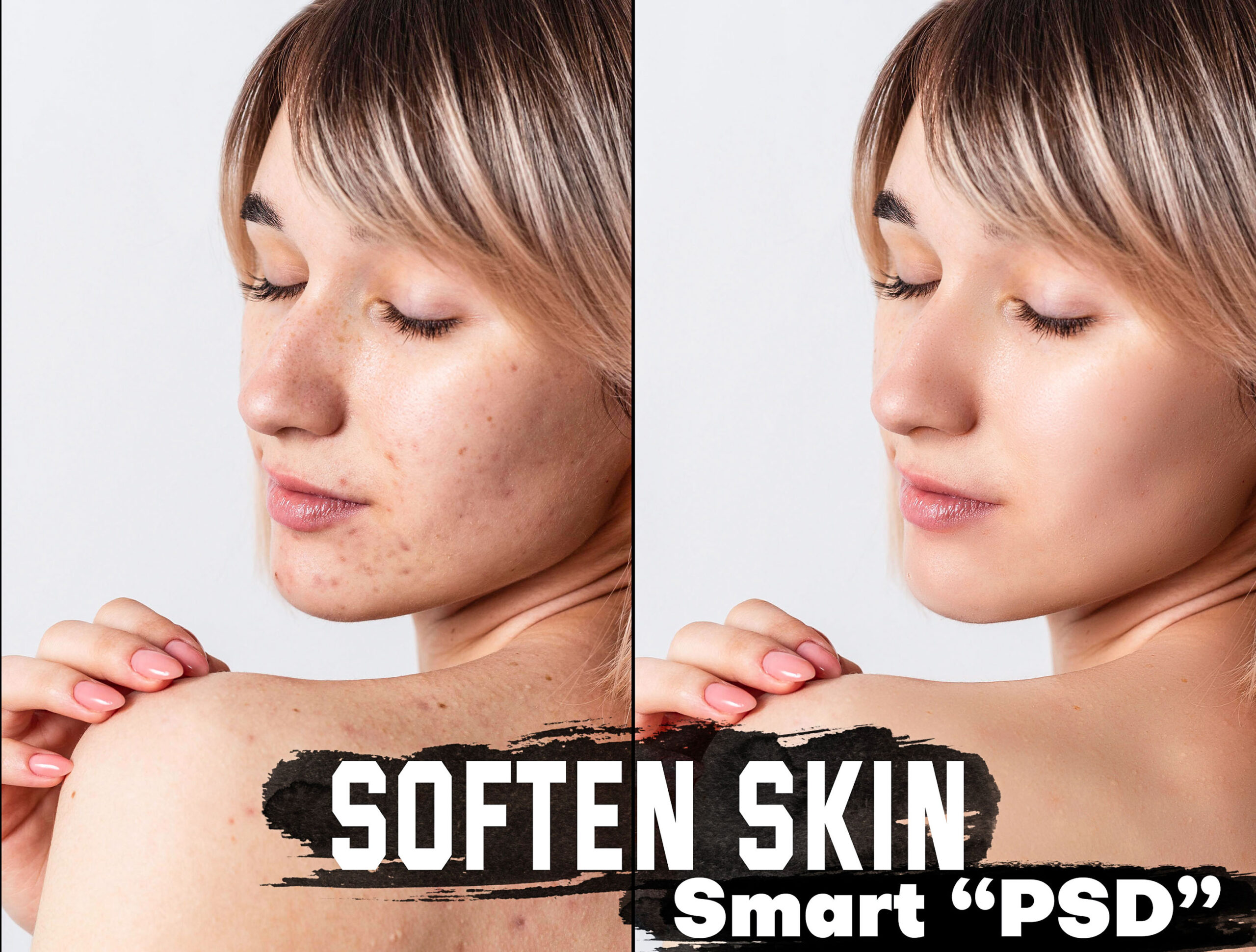 Skin Soften-Smart PSD Template
