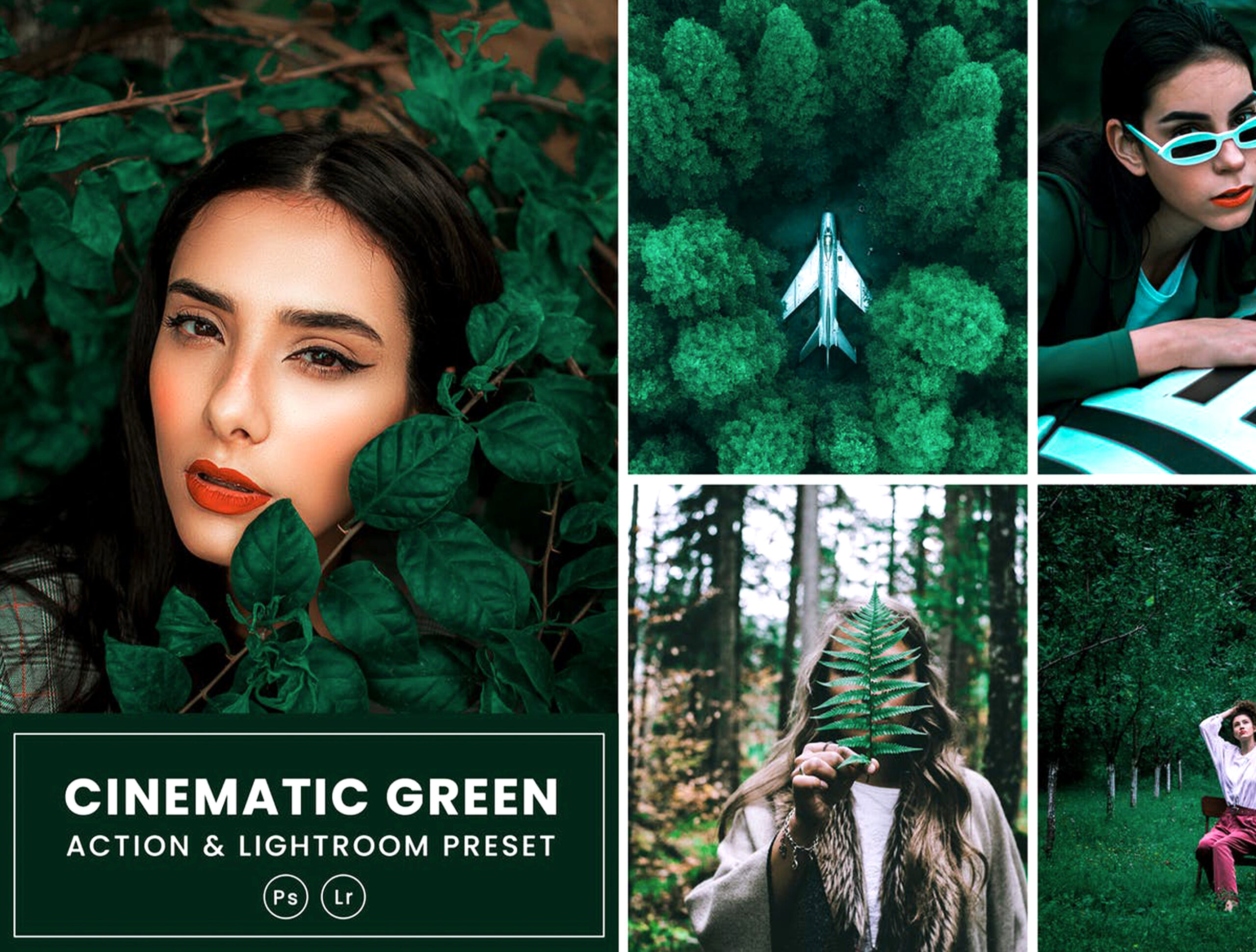 Cinematic Green Action & Lightrom Presets – Free Download